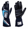 OMP First Evo my2020 Race Gloves Blue/Cyan